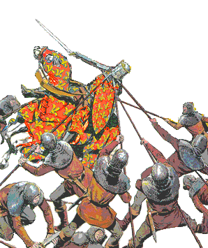 Chevalier encercl