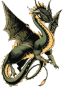 Dragon hissant de la pointe